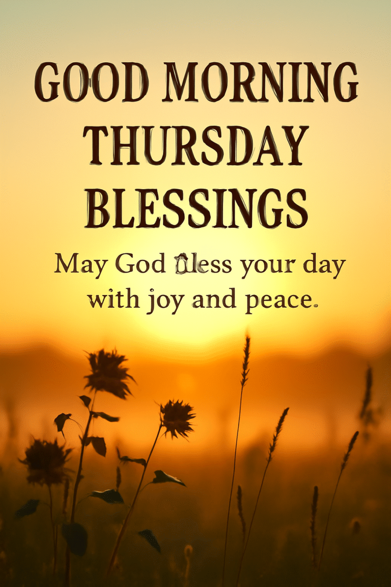 Thursday Blessings and Prayers