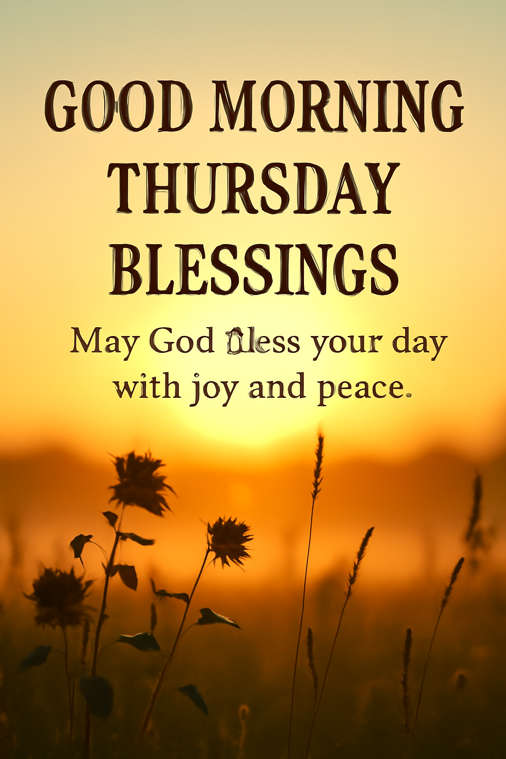 Thursday Blessings and Prayers