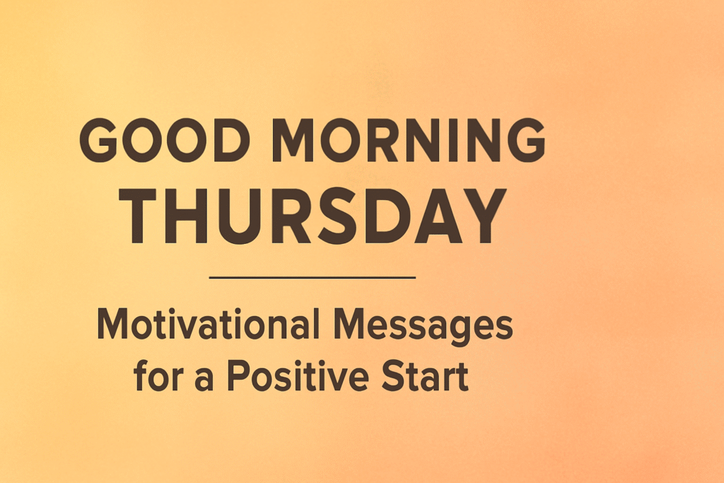 Thursday Blessings and Prayers